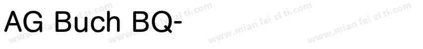 AG Buch BQ字体转换